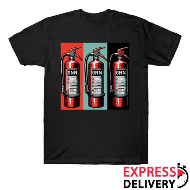 Official Gentilenewsnetwork Merch Gnn Fire Extinguisher Sweatshirt