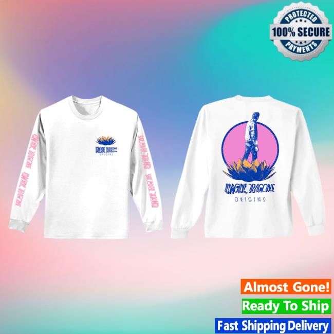 Official Imagine Dragons Merch Store Shop Imagine Dragons Origins Lotus Inverted Long Sleeve Tshirt ImagineDragons