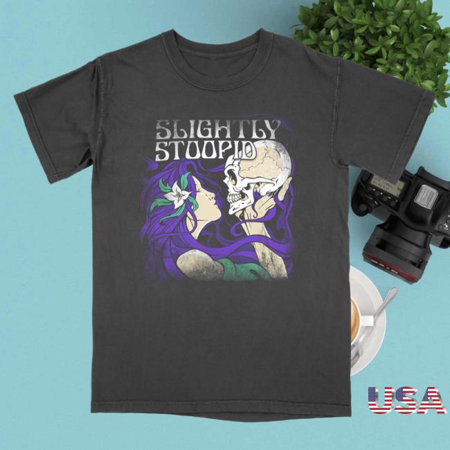 Official Slightly Stoopid Merch Store Shop Slightly Stoopid Skull Kiss Popover Shirt SlightlyStoopid