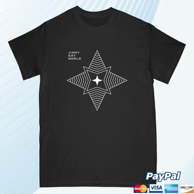 Official Jimmy Eat World Merch Place Your Debts T Shirt (Black)
