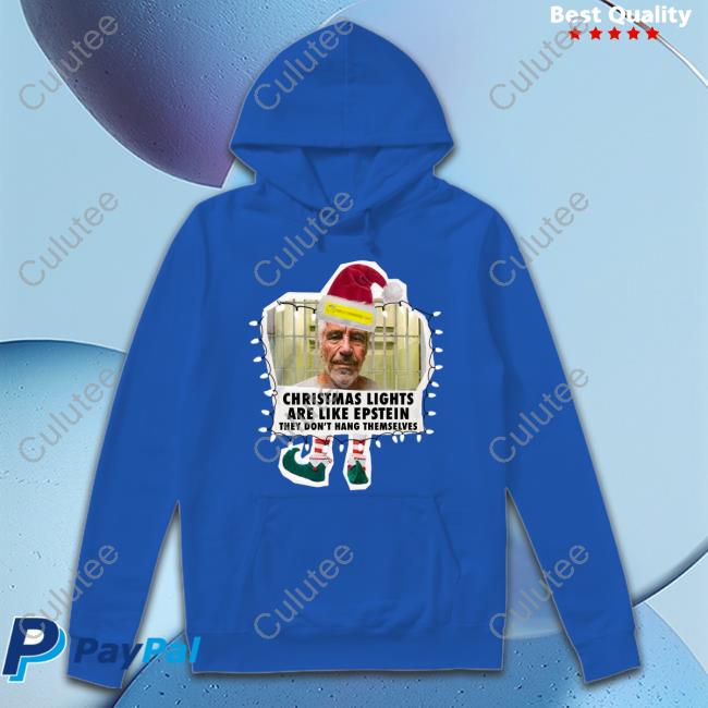 Christmas Lights Are Like Epstein They Don't Hang Themselves Sweatshirt Luke Rudkowski