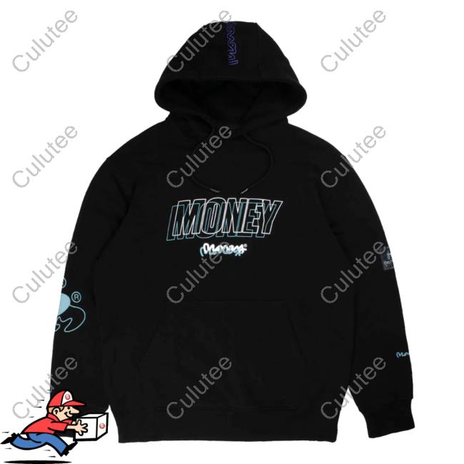 Official Money Clothing Compound Logo Crew neck Sweatshirt Black