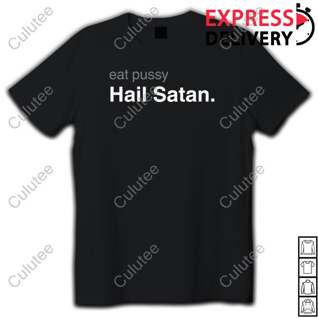 Official Behemoth Metal Shop Holy Blvk Eat Pussy Hail Satan T Shirts
