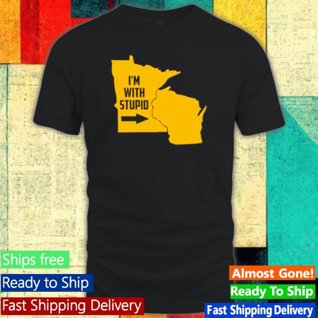 Minnesota I’M With Stupid Long Sleeve Shirt