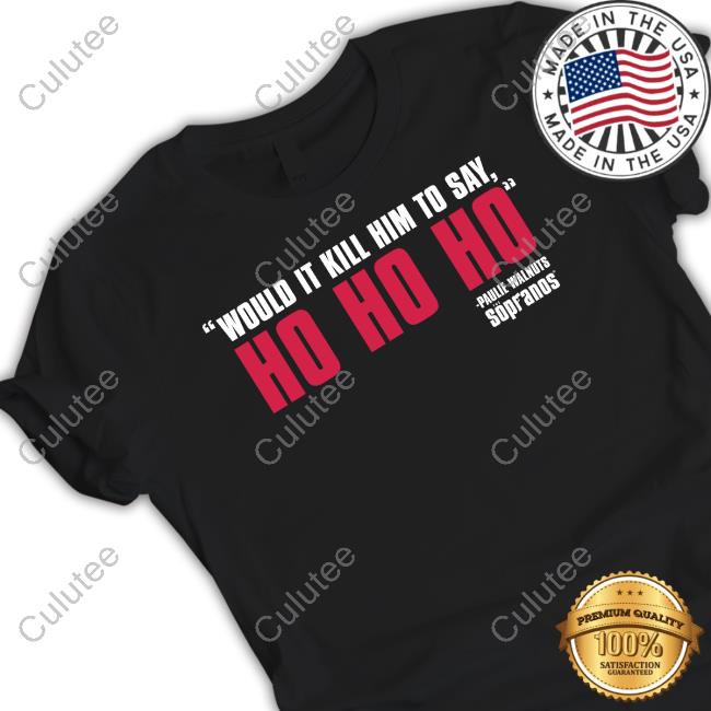 Official HBO Shop The Sopranos Would It Kill Him Holiday Sweatshirt