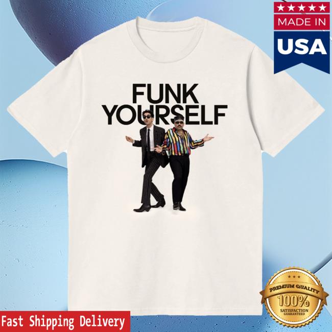 Official Merchbar Chromeo Funk Yourself Tour Shirt New Natural Merch Bar Chromeo