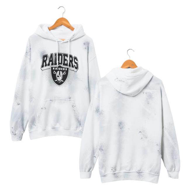 Official Junk Food Apparel Clothing Store Shop Tie-Dye Junkfoodclothing Las Vegas Raiders Tie Dye Sweatshirts