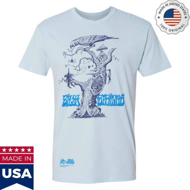 Official Billy Strings Merch Store Shop Billy Strings Tree Tees - Limited Edition (Maarten Donders)