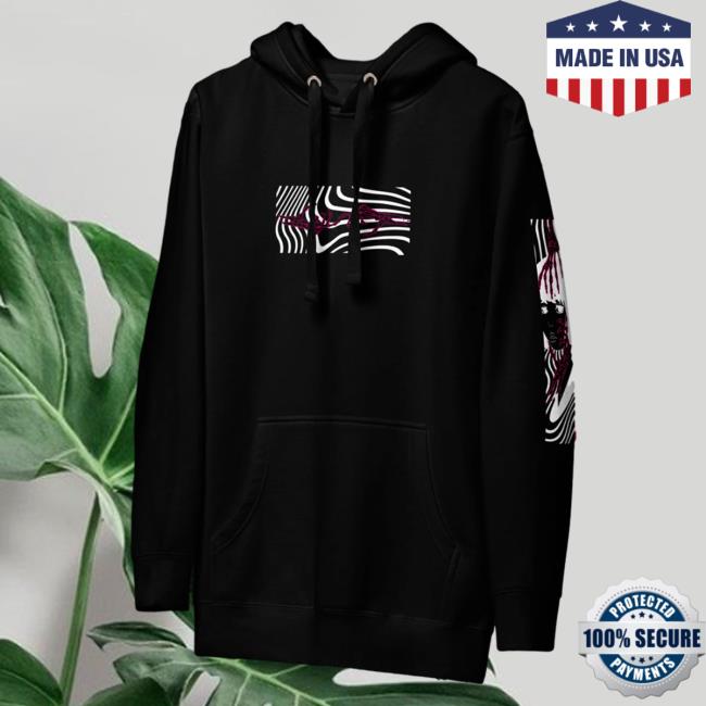 Official Yhama Clothing Death Portrait All Over Print Pullover Hoodie 3D Aop