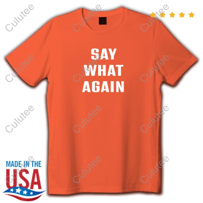 Official Say What Agian Hooded Sweatshirt