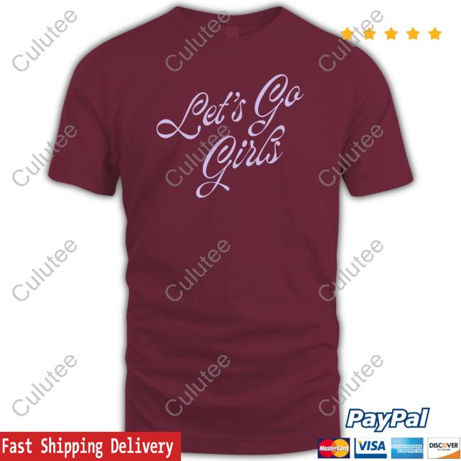 Official Shania Twain Merch Let's Go Girls Script Shirts