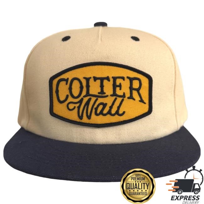 Official Colter Wall Merch Store Shop Colter Wall "Original Logo" Vintage Trucker Hat ColterWall