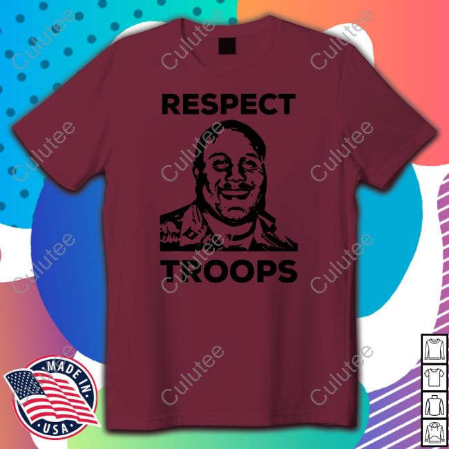 Grift Shop Respect Troops Shirt