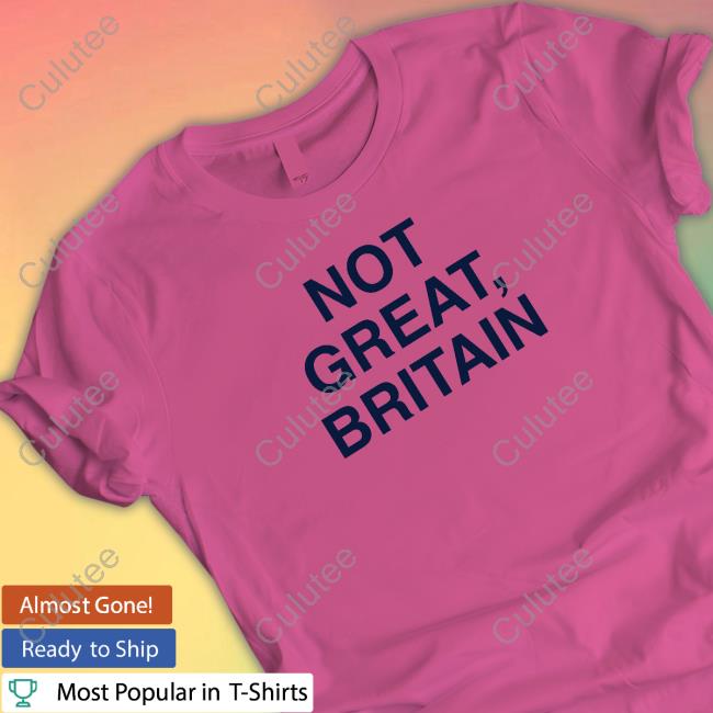 Official Obvious Shirts Not Great Britain Sweatshirt