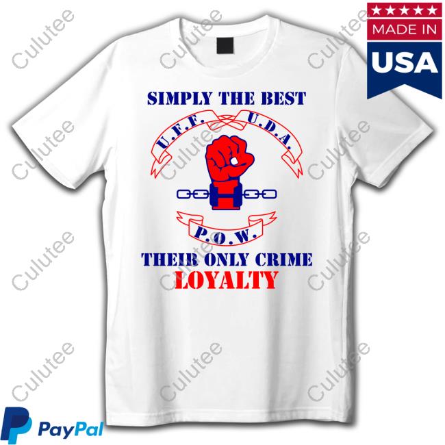 Official Tina Turner Simply The Best Their Only Crime Loyalty Long Sleeve Tee