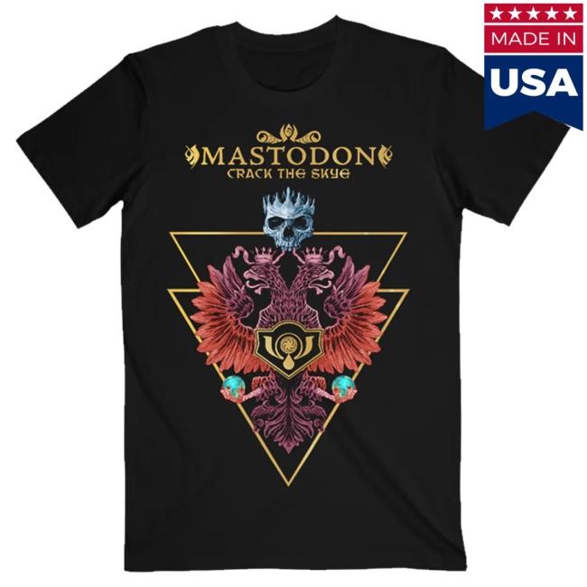 Official Mastodon Merch Store Mastodon Rocks Crack the Skye Album Art New Shirt