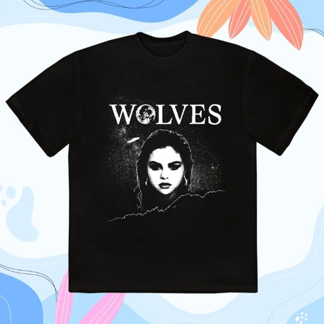 Official Interscope Records Selena Gomez Merch Store Selena Gomez Wolves Popover Shirt Selena Gomez Apparel Clothing Shop