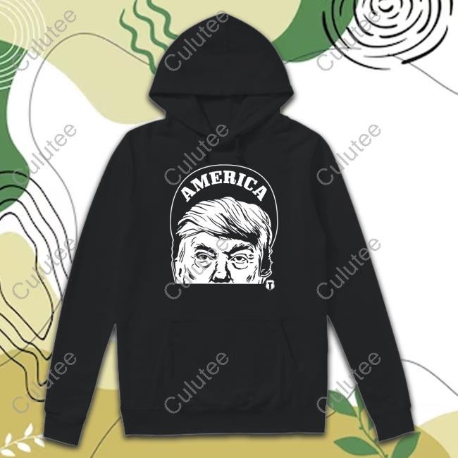 Official The Officer Tatum Retro Trump Face America Tee