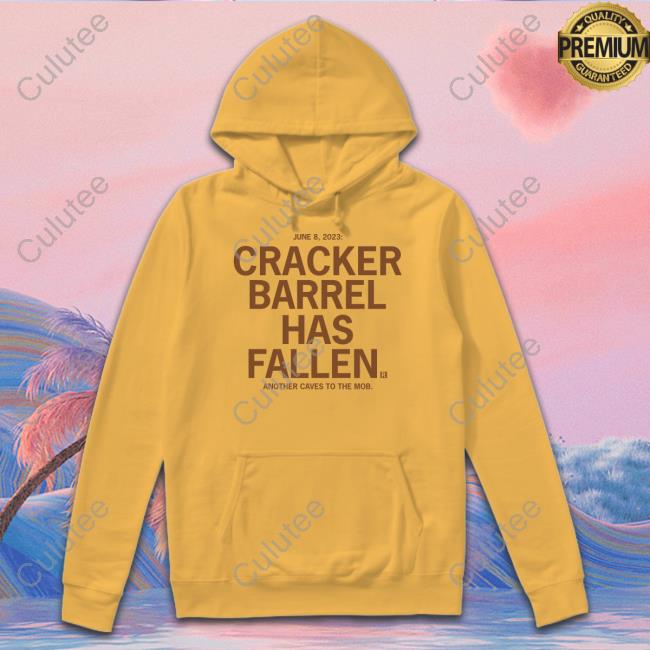 Ray Gun Shop Cracker Barrel Has Fallen Another Caves To The Mob Cap