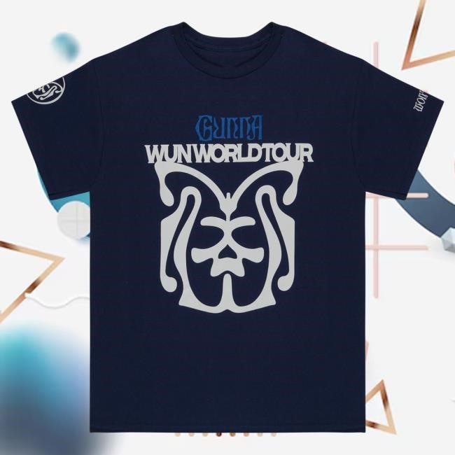 Official Gunna Merch Clothing Store Wunna Wun World Tour Won't Stop New Shirt