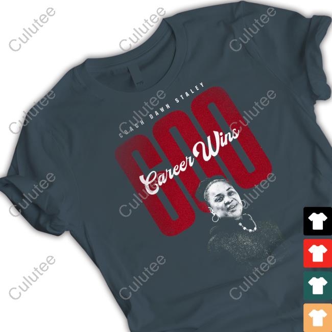 Coach Dawn Staley 600 Career Wins Tshirt