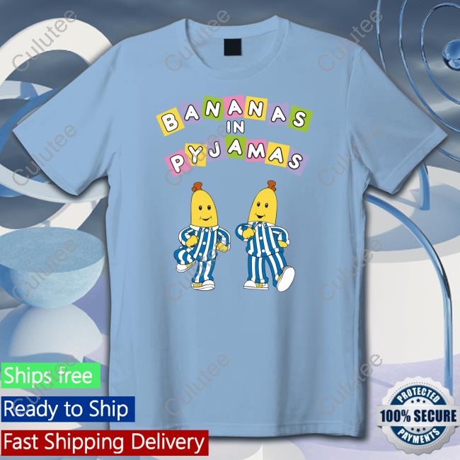 Abc Merch Bananas In Pyjamas Adult Shirt