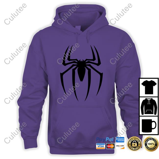 Raimi Spider-Man Emblem Hooded Sweatshirt Official Raimi Spider-Man Emblem Hoodie