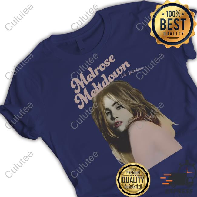 Official Suki Waterhouse Store Vintage Melrose Meltdown Shirt