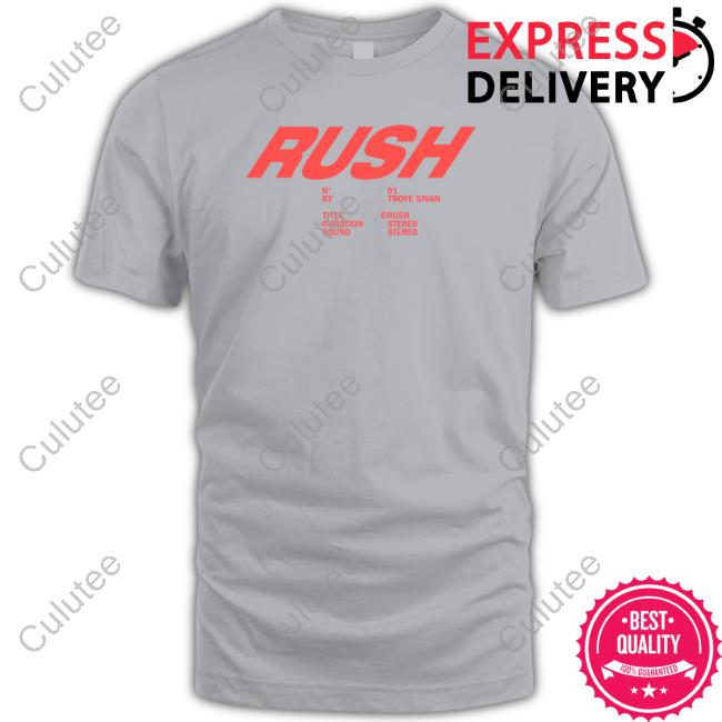 Official Troye Sivan Merch Rush Cap