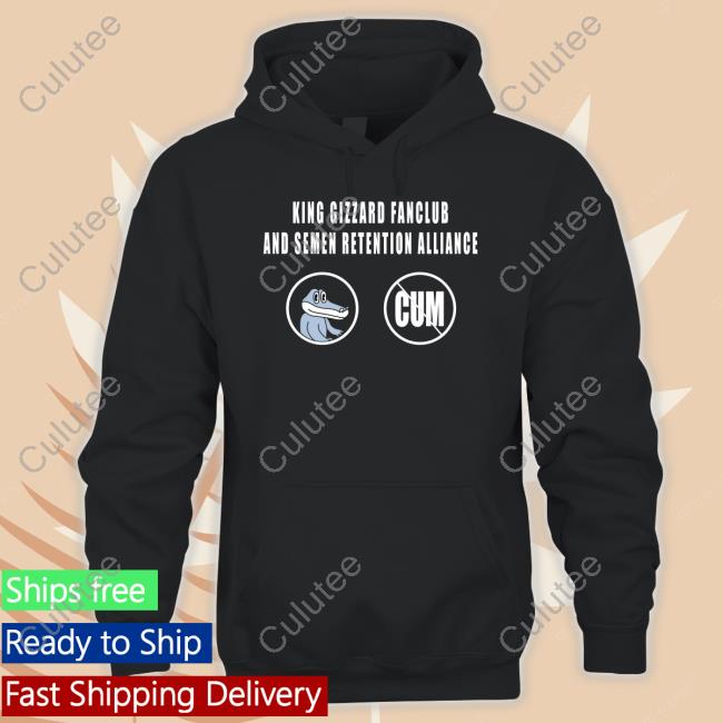 Kgatlw King Gizzard Fan Club And Semen Retention Alliance Shirts
