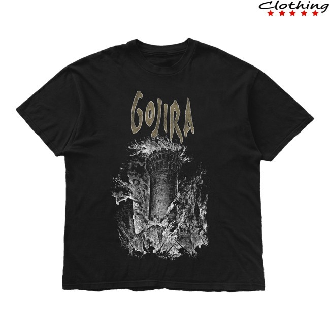 Gojira Castle Burning T Shirt