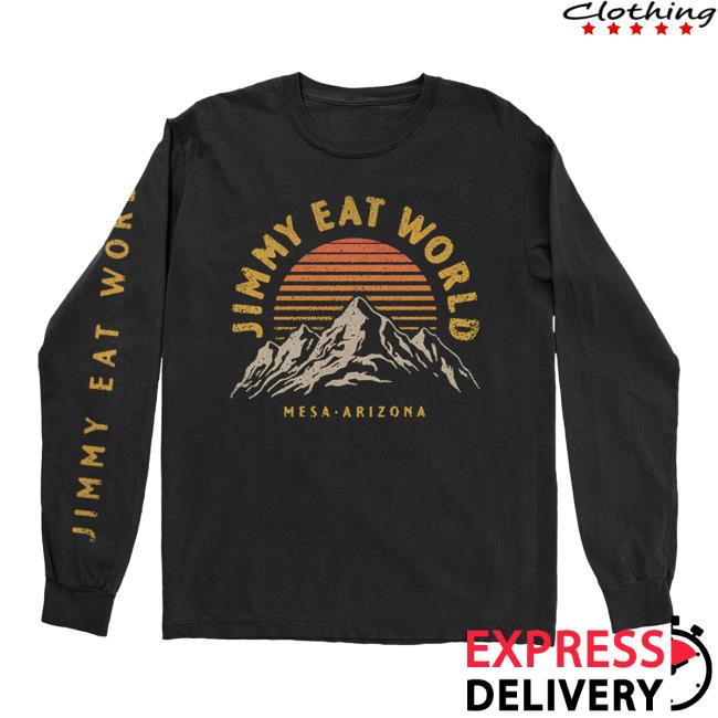 Official Jimmy Eat World Four Peaks Long Sleeve T-Shirts