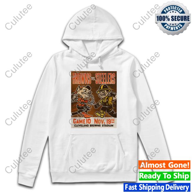 Official Cleveland Browns Browns Vs Steelers Game 10 Nov 19Th Shirt