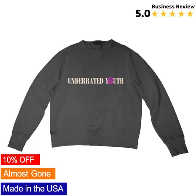 Official Yungblud Underrated Youth Black Sweatshirt