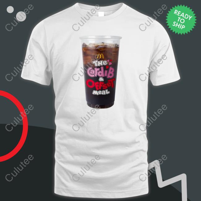 Official The Cardib And Offset Meal Merch Soft Drink Hoodie