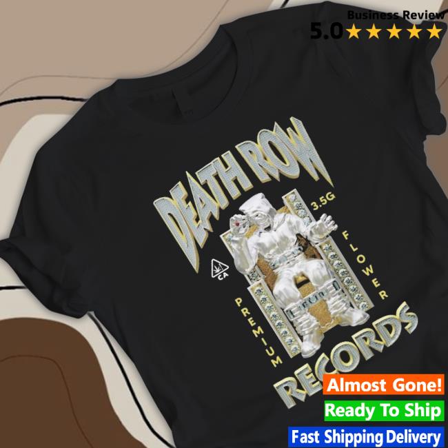 Death Row Records Premium Flower T-shirt