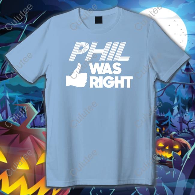 Barstool Sports Pardon My Take Merch Phil Was Right Crewneck Sweatshirt