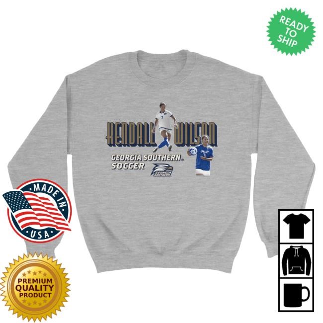 Official NIL Georgia Southern Sport Grey Illustrated Hoodie GeorgiaSouthern