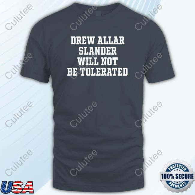 Drew Allar Slander Will Not Be Tolerated Hoodie