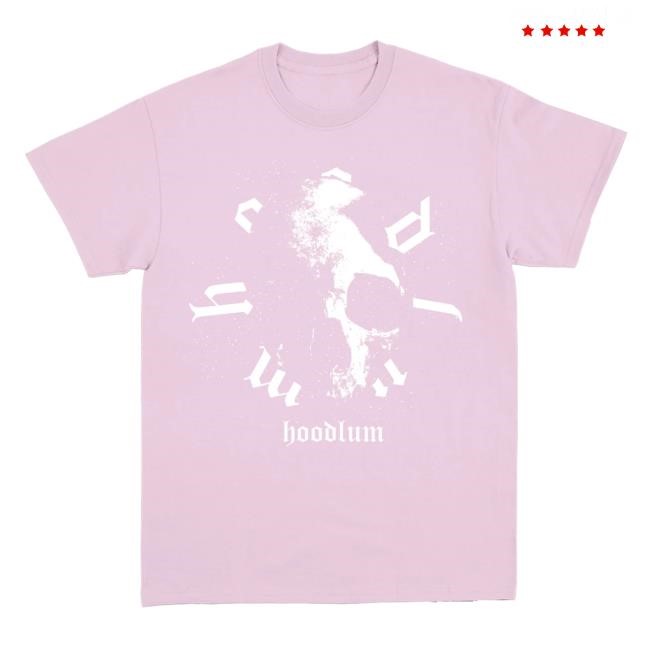 Official Hoodlum Pink Skull Tees