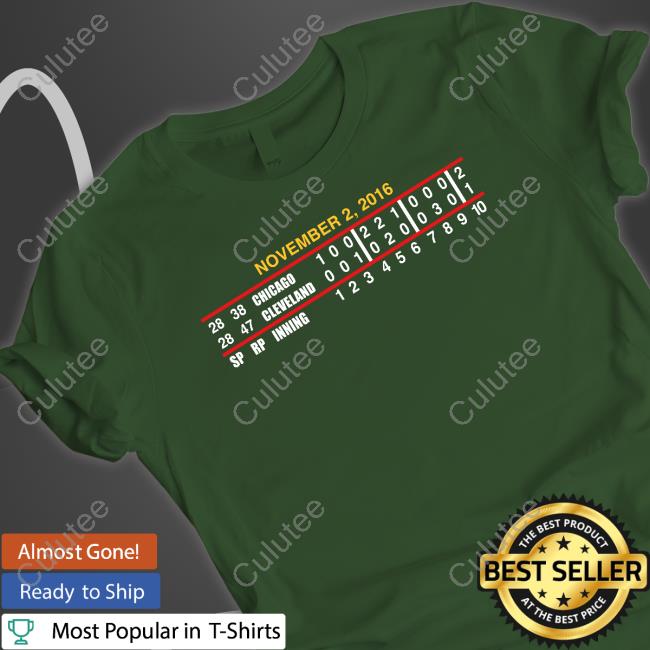 Game 7 Scoreboard Shirt