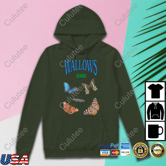 Wallows Los Angeles Butterflies Tee