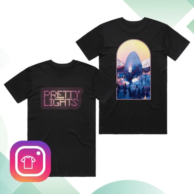 Official Pretty Lights Merch Store Lake Tahoe Show T-Shirt