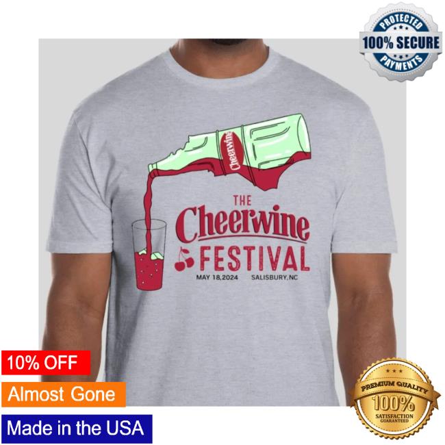 Cheerwine Merch Store | Cheerwine Festival 2024 Shirt Cheerwine Clothing Shop Official Apparel