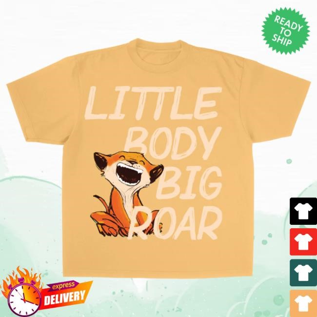 Official Brandon Lake Merch Store Little Lion Lungs - Kids Tee- Little Body Big Roar