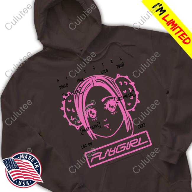 Playgirl Merch World Tour Lolo Zouaï 2023 Tee