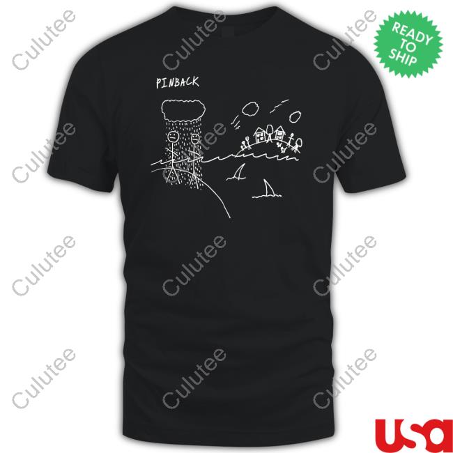 Hello Pinback Sharks Tee
