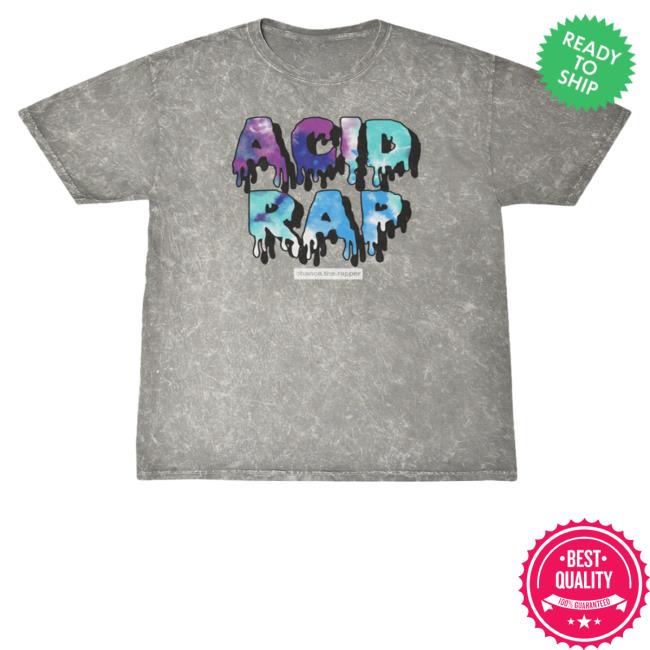 Official Chance The Rapper Merch Acid Rap Drip Washed Tee