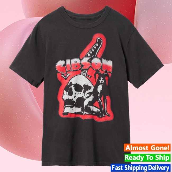 Imogene + Willie X Gibson "Gibson Skull" Tee New Tee