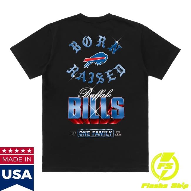 Born X Raised + Bills Chrome Rocker New Shirt